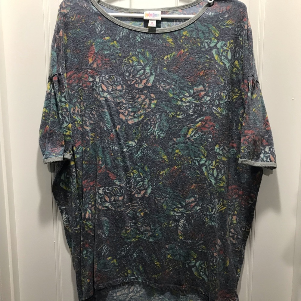 LuLaRoe Rose Print Irma